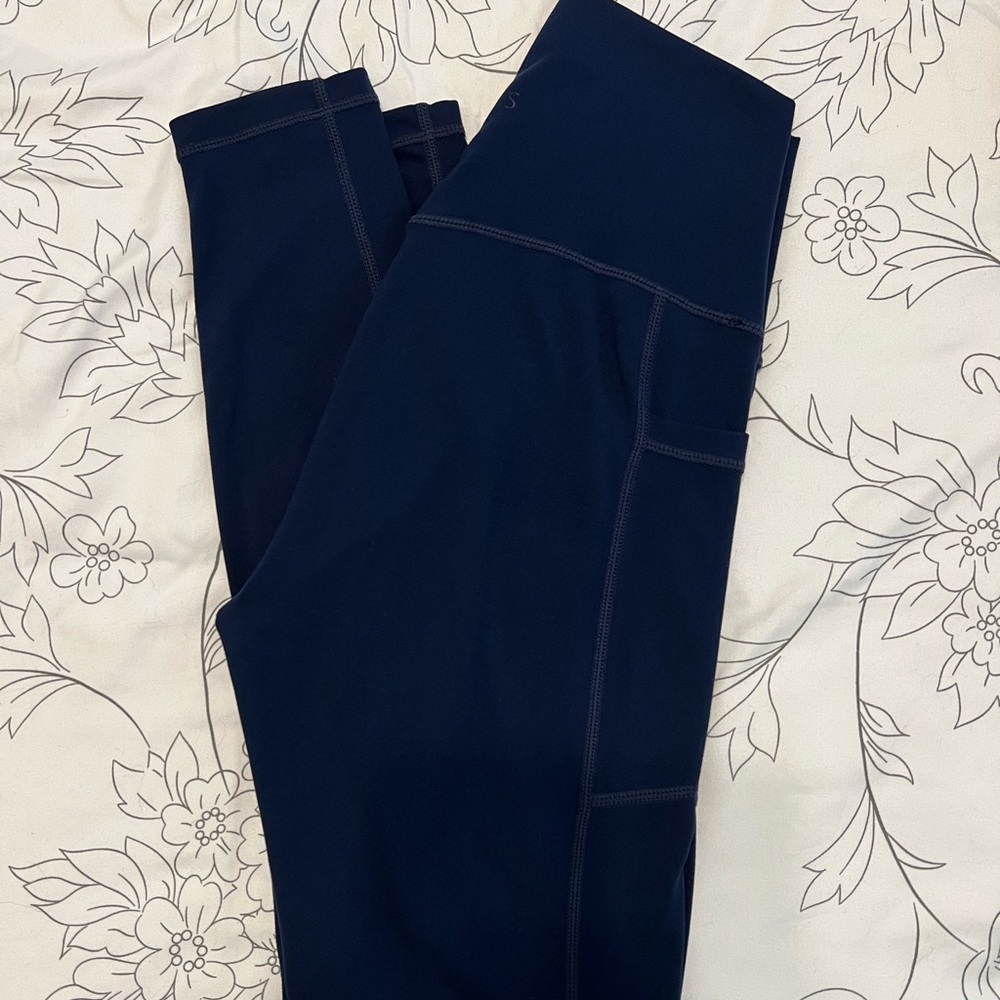 Ethos All Day Pocket Leggings - Navy - Small